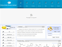 Tablet Screenshot of anfenchemical.com